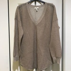 Joie Metallic Sparkle Pull-over